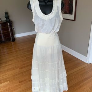 Anne Taylor Sleeveless Blouse and Skirt, NWT